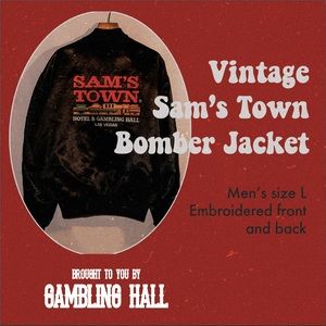 Vintage Sam’s Town Bomber Jacket